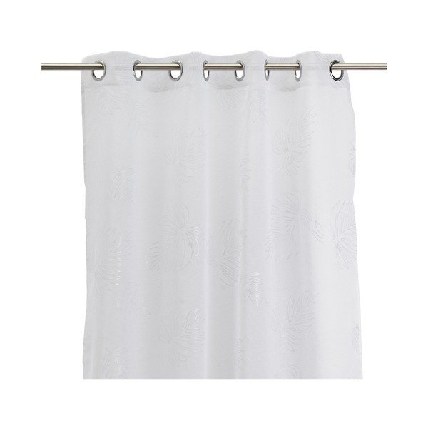 Fehér-ezüstszínű fényáteresztő függöny 140x260 cm Gledit – Casa Selección