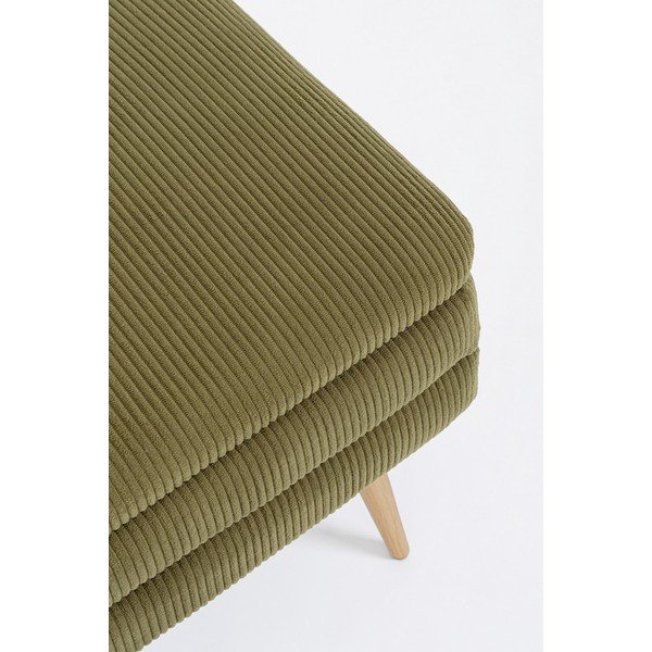 Zöld párnázott pad Olga – Bizzotto-image-4