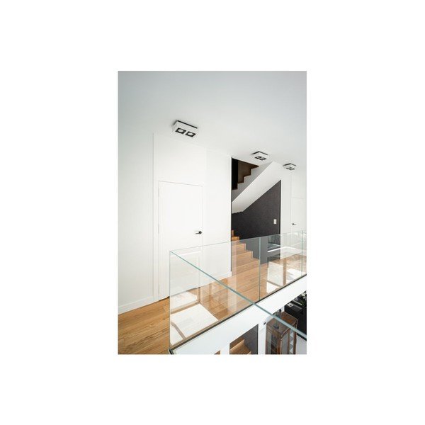 Fehér mennyezeti lámpa fém búrával 34x18,5 cm Loid – GTV-image-3