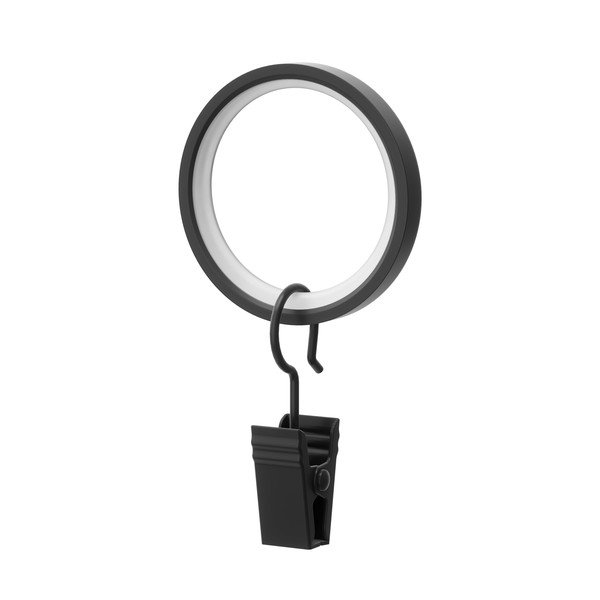 Függönykarika szett csipesszel 7 db-os Cappa - Umbra-image-2