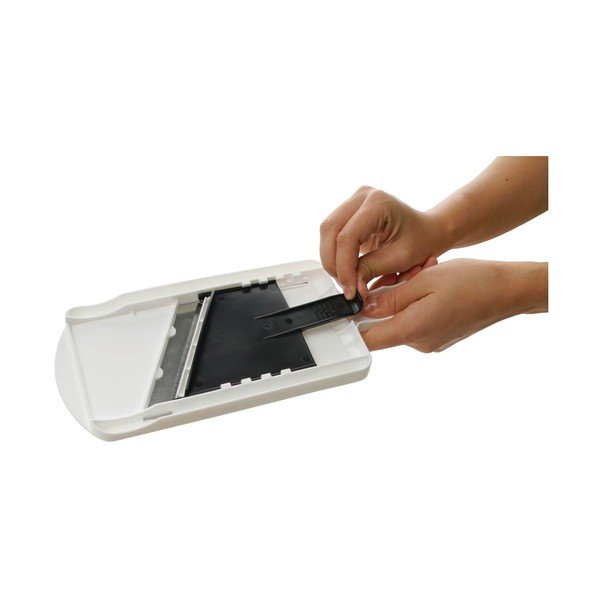 Food & More fehér-fekete állítható zöldségszeletelő - Fackelmann-image-1