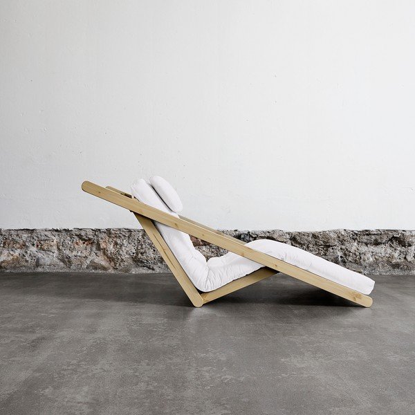 Figo Raw/Natural fekvőfotel, 70 cm - Karup-image-1