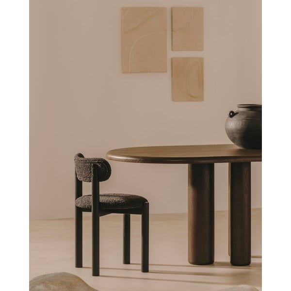 Fekete étkezőszék szett 2 db-os Nebai – Kave Home-image-1