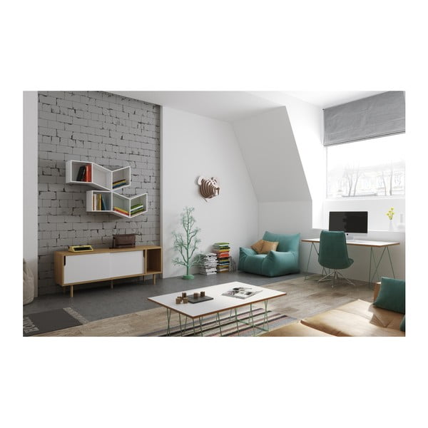 Dann Oak fehér komód - TemaHome-image-3