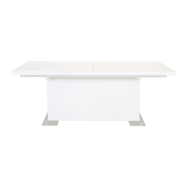 Brick fehér bővíthető étkezőasztal, hossza 180 - 230 cm - Actona
