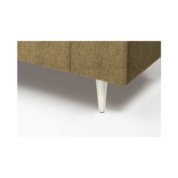 Nathan bézs sarokkanapé baloldali fekvőfotellel - Vivonita-image-2