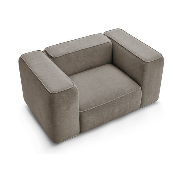 Szürkésbézs fotel Zephyr – Bobochic Paris-image-4