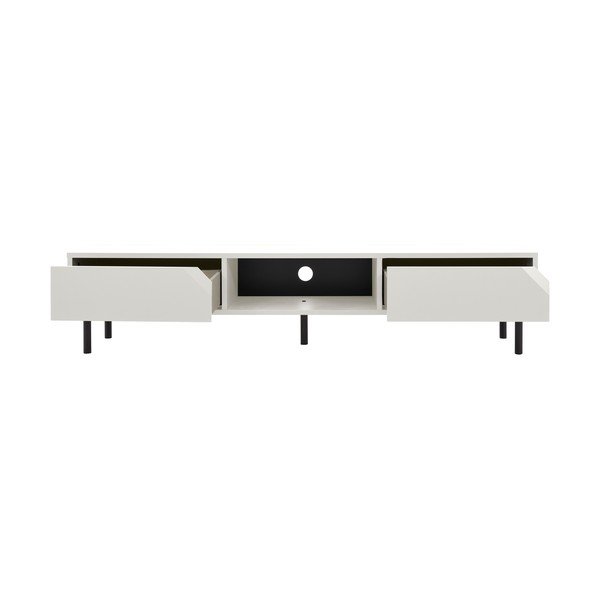 Fehér TV-állvány 177x39 cm Corner - Tenzo-image-4