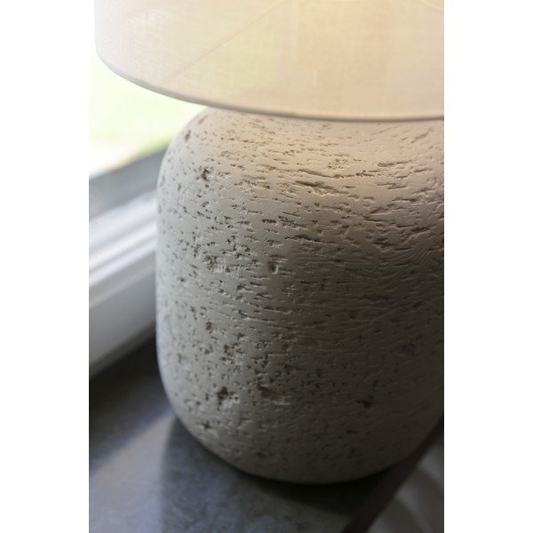 Szürke asztali lámpa textil búrával (magasság 44 cm) Montagna – Markslöjd-image-3