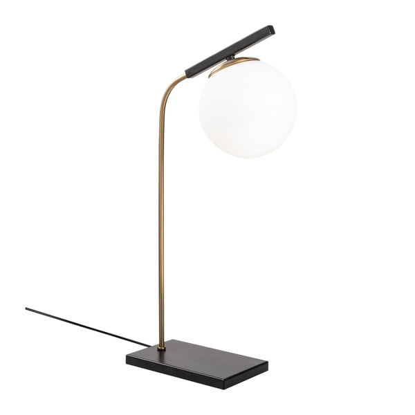 Nona fekete fém asztali lámpa - Opviq lights-image-1