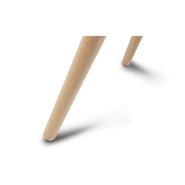 Fly fehér dohányzóasztal bükkfa lábakkal, 75 x 43 cm - Furnhouse-image-3