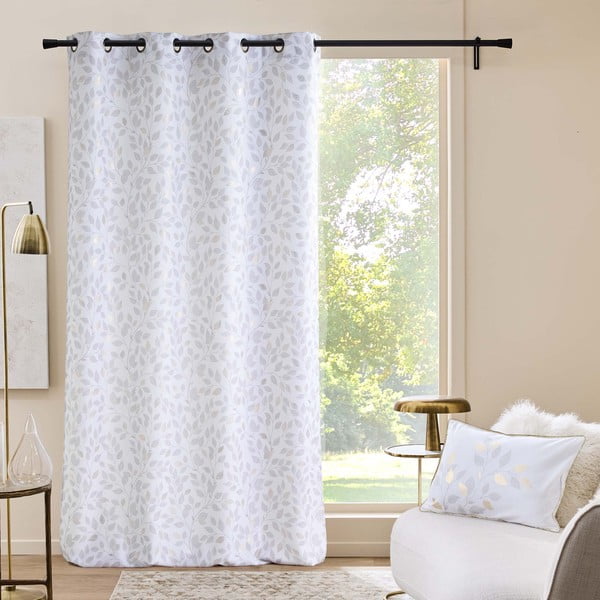 Fehér függöny 140x260 cm Duchesse – douceur d'intérieur-image-3