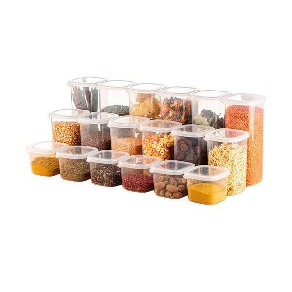 Élelmiszertartó doboz szett 18 db-os Fresco – Hermia