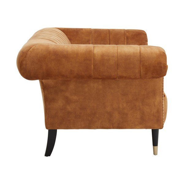 Barna kanapé 185 cm Siena – Premier Housewares-image-4