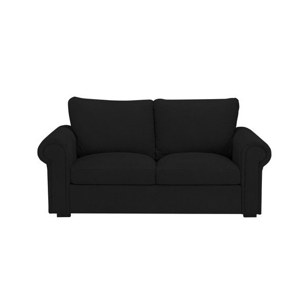 Hermes fekete kanapé, 104 cm - Windsor & Co Sofas