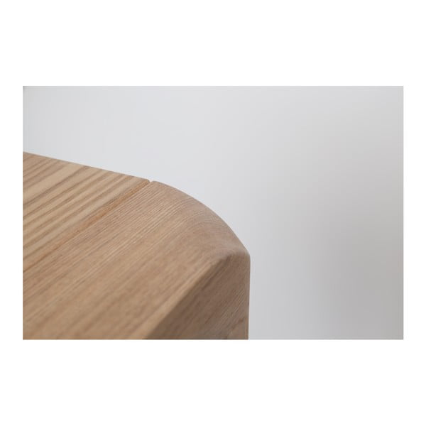 Étkezőasztal kőrisfa dekorral 90x180 cm Storm – Zuiver-image-4