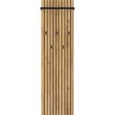 Natúr színű fali fogas tölgyfa dekorral 46 cm Libbiano – Germania