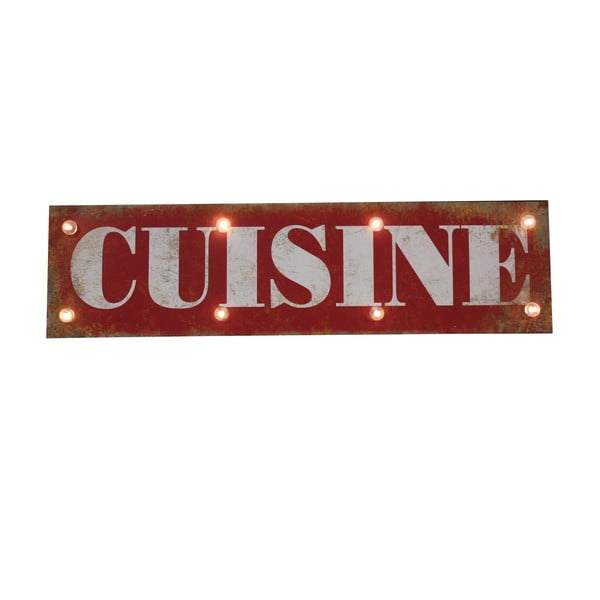 Cuisine világító felirat, 60 x 30 cm - Antic Line