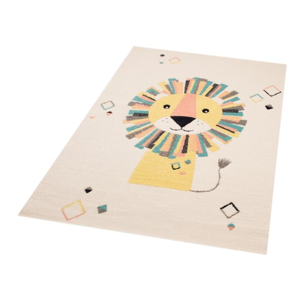 Lion bézs-krémszínű gyerekszőnyeg, 120 x 170 cm - Zala Living-image-1