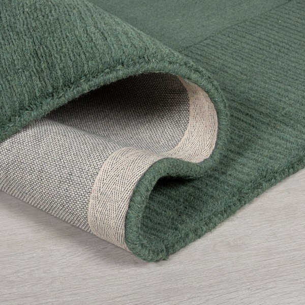 Siena sötétzöld gyapjú szőnyeg, 120 x 170 cm - Flair Rugs-image-4