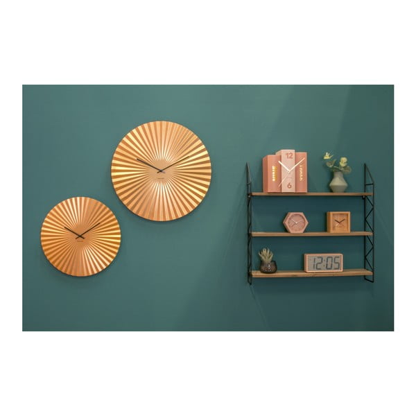 Sensu aranyszínű óra, ø 40 cm - Karlsson-image-1
