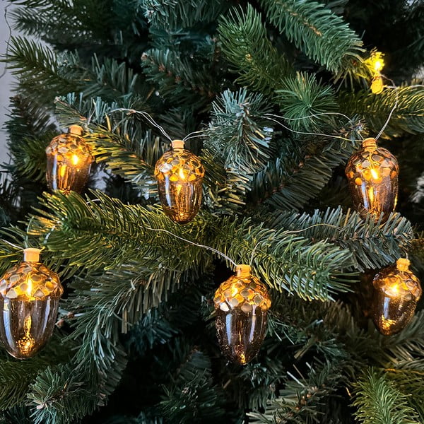 Karácsonyi fénydekoráció, izzók száma 8 db, hosszúság 105 cm Celina – Sirius-image-2