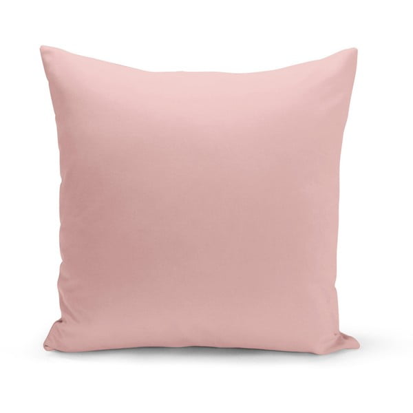 Plain világos rózsaszín díszpárna, 43 x 43 cm - Kate Louise