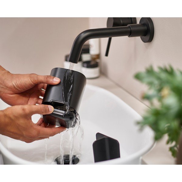 Fekete műanyag fogkefetartó pohár EasyStore – Joseph Joseph-image-3