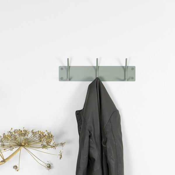 Szürkészöld fém fali fogas 40 cm Fusion – Spinder Design-image-3