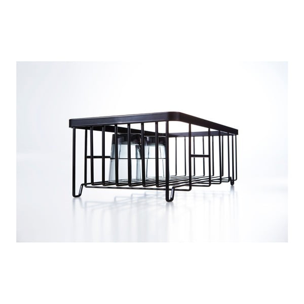 Tower Wire fekete edényszárító - YAMAZAKI-image-3