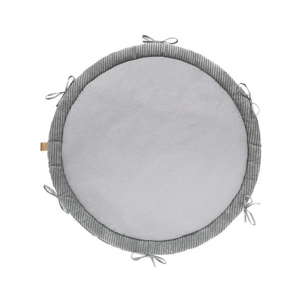 Szürke babafészek 100x100 cm – Meowbaby-image-2