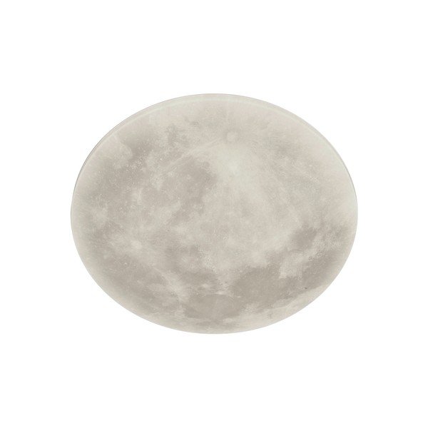 Világosszürke LED gyerek mennyezeti lámpa akrilüveg búrával ø 40 cm Lunar – Trio