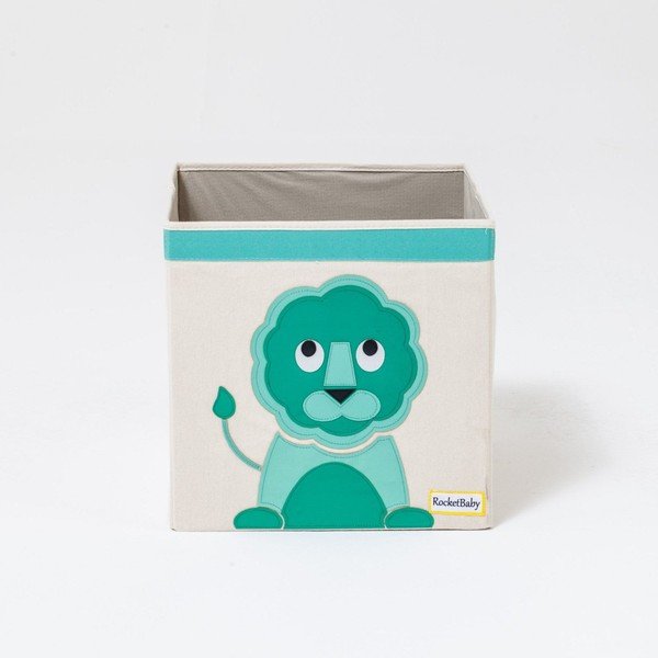 Textil gyerek tárolódoboz Eddy the Lion - Rocket Baby-image-1