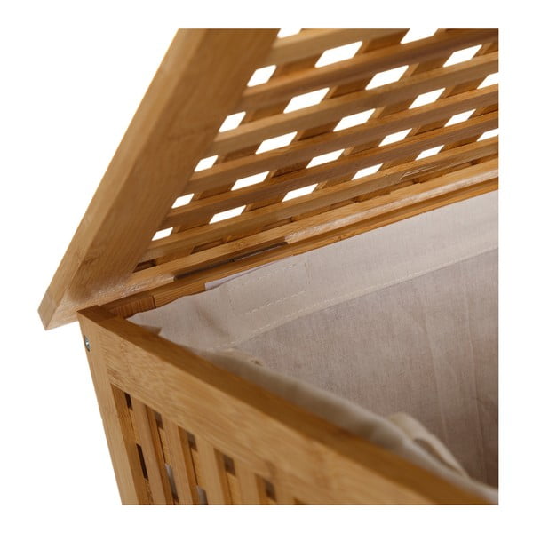 Bambusz szennyeskosár 60 l - Casa Selección-image-2