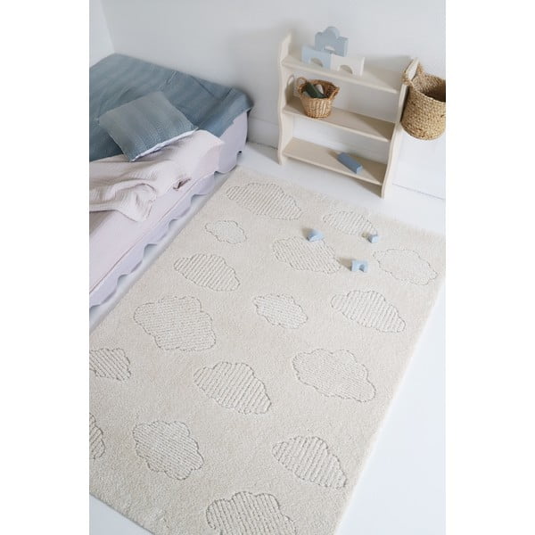 Krémszínű gyerek szőnyeg 140x200 cm Nouby M – Nattiot-image-3