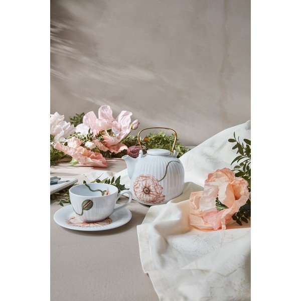 Fehér porcelán csésze 380 ml Hammershøi Poppy – Kähler Design-image-3