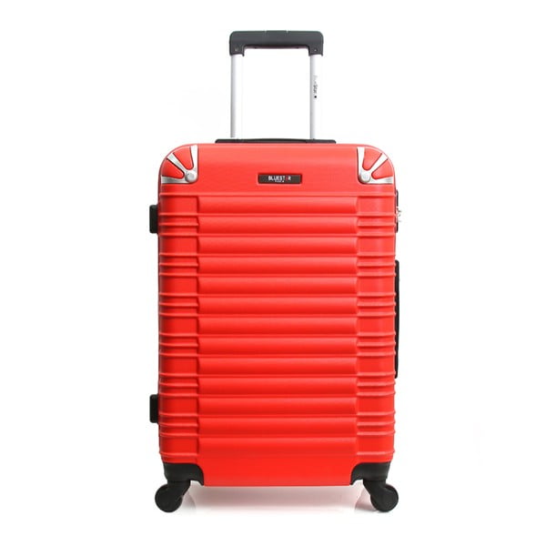 Lima piros gurulós bőrönd, 60 l - Bluestar