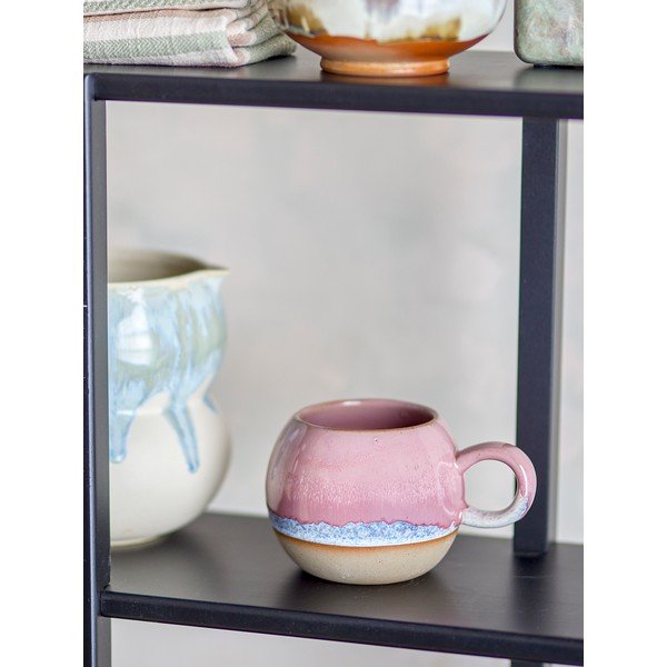 Rózsaszín kőedény bögre 410 ml Paula – Bloomingville-image-1