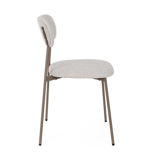 Világosbarna kárpitozott étkezőszék Inka – Yes Everyday-image-3