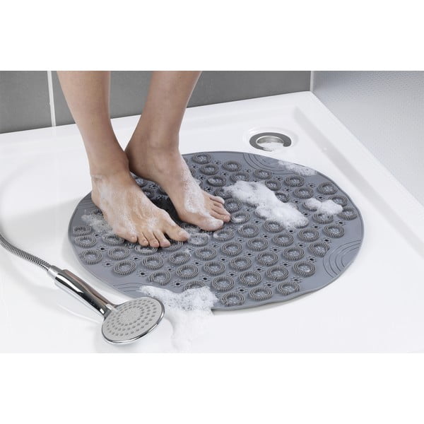 Szürke csúszásgátló alátét zuhanyfülkébe 55x55 cm - Maximex-image-1