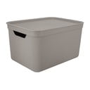 Műanyag tárolódoboz fedéllel Deco - Rotho