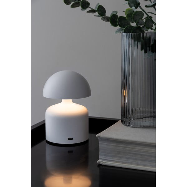 Fehér LED asztali lámpa (magasság 15 cm)  Impetu  – Leitmotiv-image-1