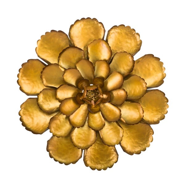 Fiore aranyszínű fali dekoráció, ø 64 cm - Mauro Ferretti