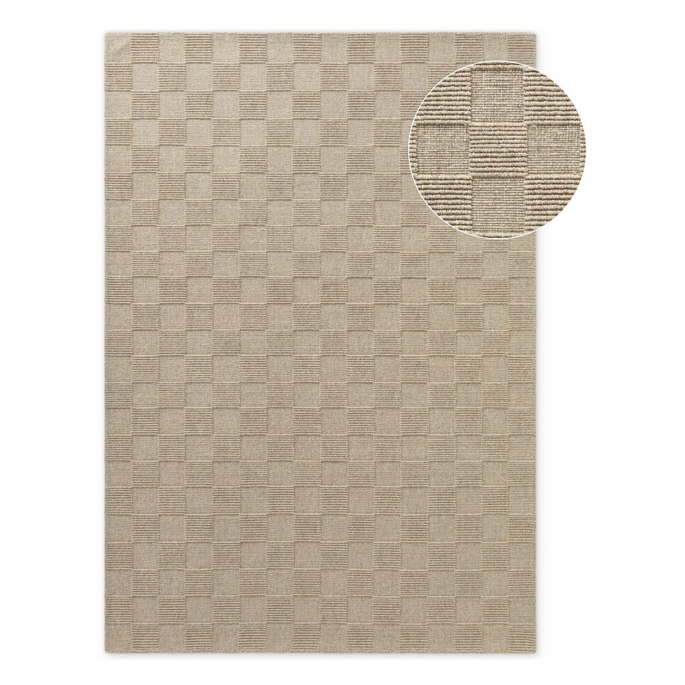 Bézs kézi szövésű gyapjú szőnyeg 120x170 cm Scala – Villeroy&Boch