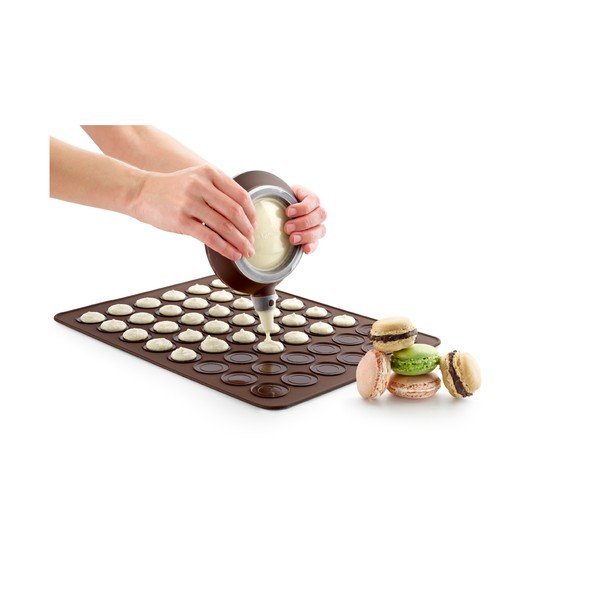 Barna szilikon makarón sütőforma - Lékué-image-4