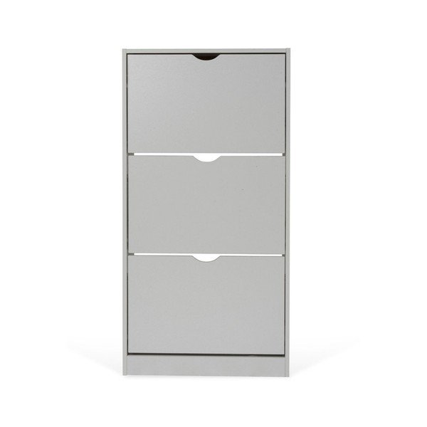 Szürke billenő ajtós cipőtartó 60x118x24 cm Stelo – Bonami Essentials-image-3