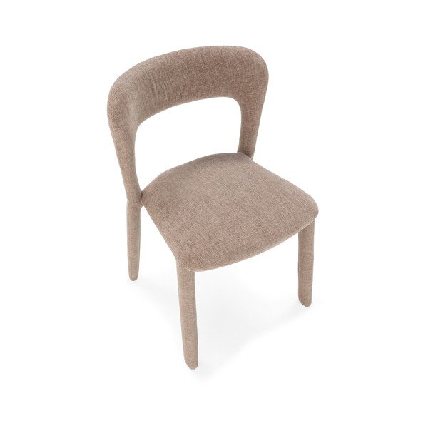Világosszürke kárpitozott étkezőfotel Lilia – MOME-image-2