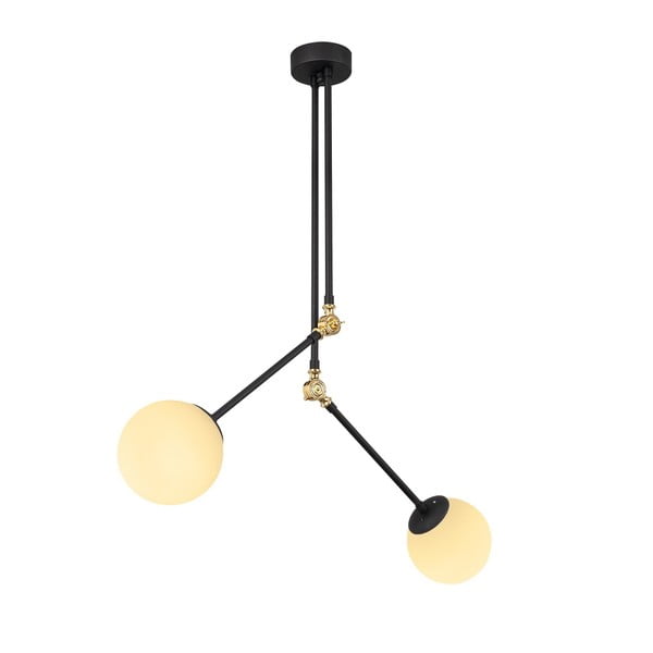 Froso fekete fém függőlámpa - Opviq lights-image-2