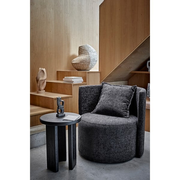 Kerek tárolóasztal fenyőfa dekorral ø 40 cm Mimola – Bloomingville-image-1