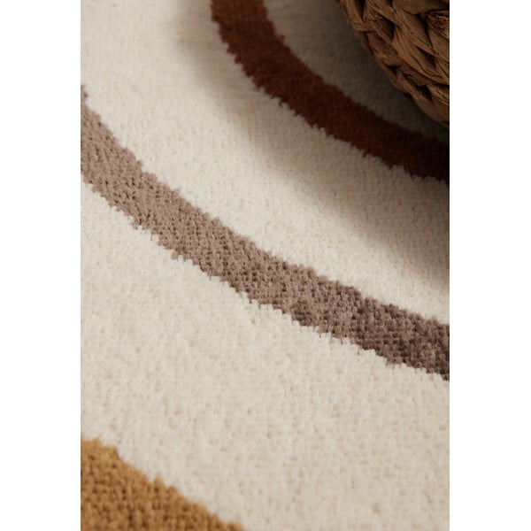 Krémszínű gyerek szőnyeg 160x235 cm Double Rainbow – Hanse Home-image-3